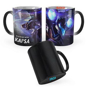 Caneca Mágica KaiSa Disparos Angelicais League of Legends Lol