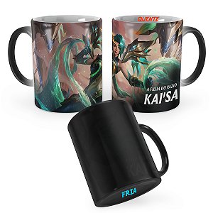 Caneca Mágica KaiSa Dragoa da Laguna League of Legends Lol