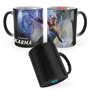 Caneca Mágica Karma Emissária da Luz League of Legends Lol