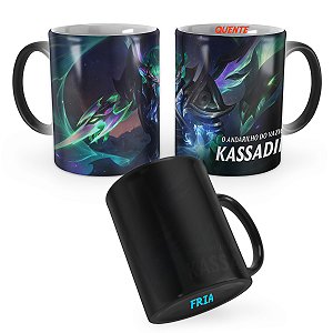 Caneca Mágica Kassadin Dracomante League of Legends Lol