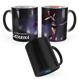 Caneca Mágica Katarina Árbitra League of Legends Lol