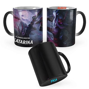 Caneca Mágica Katarina Lua Sangrenta League of Legends Lol
