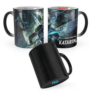 Caneca Mágica Katarina Corte das Fadas League of Legends Lol