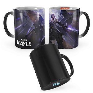 Caneca Mágica Kayle PsyOps League of Legends Lol