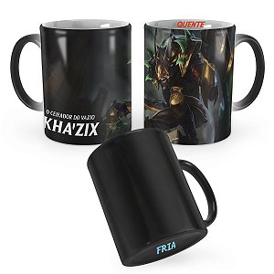 Caneca Mágica KhaZix Guardião das Areias League of Legends Lol