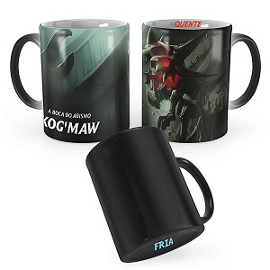 Caneca Mágica KogMaw Jurássico League of Legends Lol