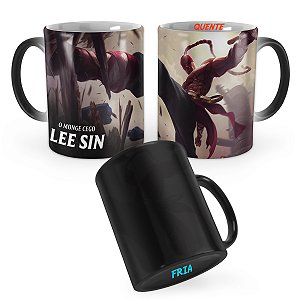 Caneca Mágica Lee Sin League of Legends Lol