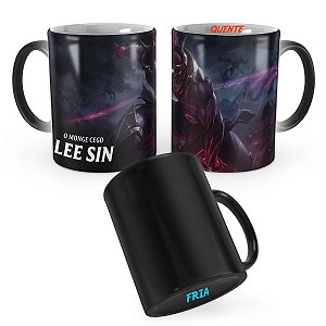 Caneca Mágica Lee Sin Emissário da Escuridão League of Legends Lol