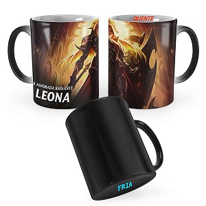 Caneca Mágica Leona Eclipse Solar League of Legends Lol
