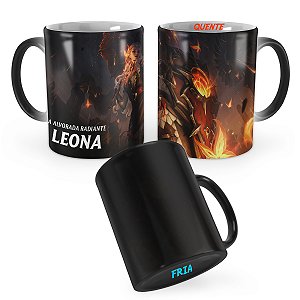 Caneca Mágica Leona Velho Oeste League of Legends Lol