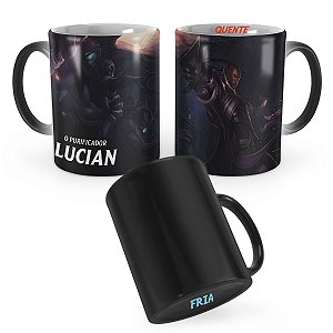 Caneca Mágica Lucian League of Legends Lol