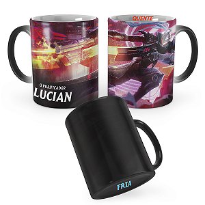 Caneca Mágica PROJETO: Lucian League of Legends Lol