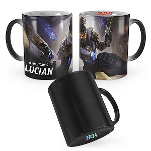 Caneca Mágica Pulsefire Lucian de Prestígio League of Legends Lol
