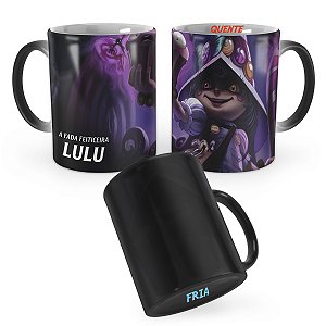 Caneca Mágica Lulu Doceira Macabra League of Legends Lol