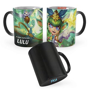 Caneca Mágica Lulu Guardiã Estelar League of Legends Lol