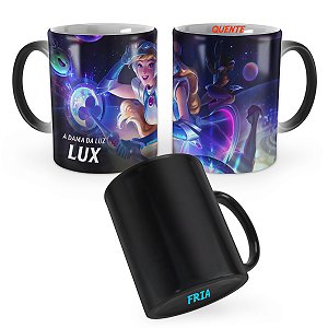 Caneca Mágica Lux Embalos no Espaço League of Legends Lol