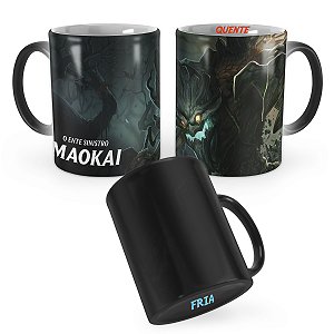 Caneca Mágica Maokai Assombrado League of Legends Lol
