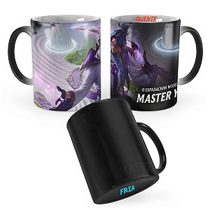 Caneca Mágica Master Yi Florescer Espiritual de Prestígio LOL