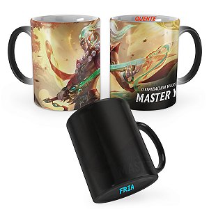 Caneca Mágica Master Yi Escamas Celestiais League of Legends Lol