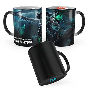 Caneca Mágica Miss Fortune Destruida League of Legends Lol