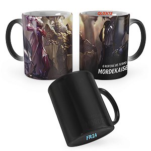 Caneca Mágica Mordekaiser Rei de Paus League of Legends Lol