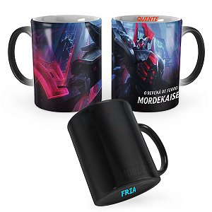 Caneca Mágica PROJETO: Mordekaiser League of Legends Lol