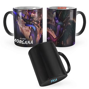 Caneca Mágica Morgana Espectro Lunar League of Legends Lol