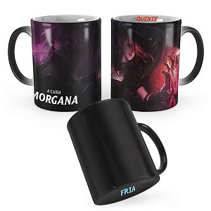 Caneca Mágica Morgana Feiticeira League of Legends Lol