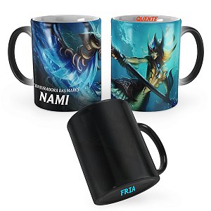 Caneca Mágica Nami League of Legends Lol
