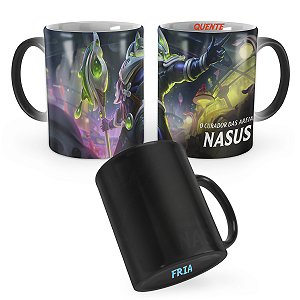 Caneca Mágica Nasus Embalos no Espaço League of Legends Lol