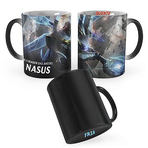 Caneca Mágica Nasus Titã Blindado League of Legends Lol