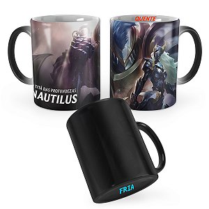 Caneca Mágica Nautilus Vigia League of Legends Lol