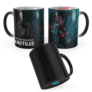 Caneca Mágica Nautilus Conquistador League of Legends Lol