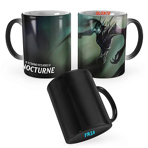 Caneca Mágica Nocturne do Vazio League of Legends Lol