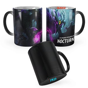 Caneca Mágica Nocturne Deus Antigo League of Legends Lol