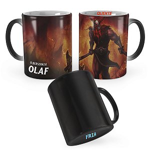 Caneca Mágica Olaf Esquecido League of Legends Lol