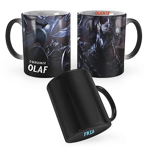 Caneca Mágica Olaf Saqueador League of Legends Lol