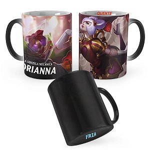 Caneca Mágica Orianna Cupido Mortal League of Legends Lol