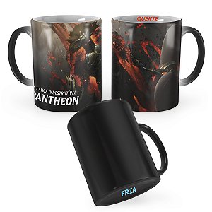Caneca Mágica Pantheon Mirmidão League of Legends Lol