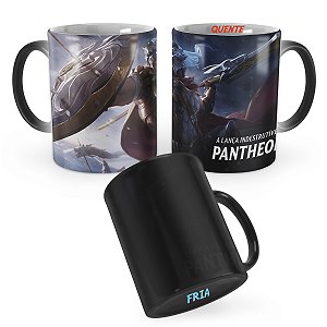 Caneca Mágica Pantheon Gladiador League of Legends Lol