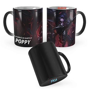 Caneca Mágica Poppy de Noxus League of Legends Lol