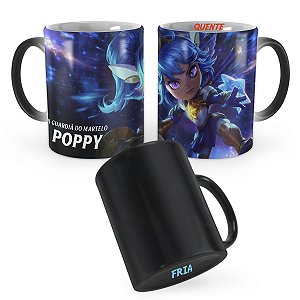Caneca Mágica Poppy Guardiã Estelar League of Legends Lol