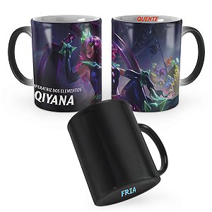 Caneca Mágica Qiyana Chefona League of Legends Lol
