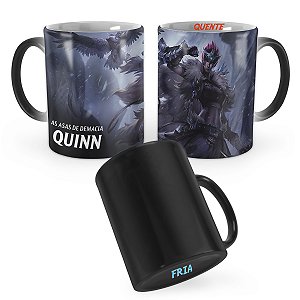 Caneca Mágica Quinn Exploradora Bretã League of Legends Lol