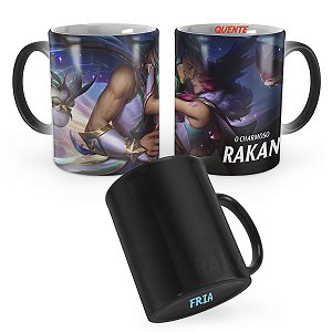 Caneca Mágica Rakan Guardião Estelar Redimido League of Legends Lol