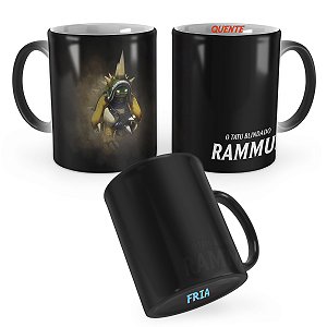 Caneca Mágica Rammus Rei League of Legends Lol