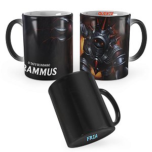 Caneca Mágica Rammus Cromo League of Legends Lol