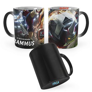 Caneca Mágica Rammus Zagueiro League of Legends Lol
