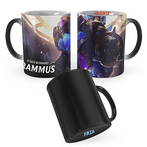 Caneca Mágica Rammus Hextec League of Legends Lol