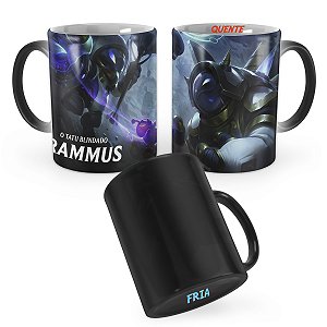 Caneca Mágica Rammus Astronauta League of Legends Lol